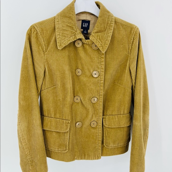 GAP Jackets & Coats Vintage Gap Corduroy Jacket Pea Coat Sz Small